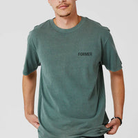 Crux Scratch T-Shirt - Washed Green