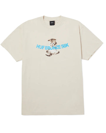 Huf X Bronze Hang In There T-Shirt - Natural