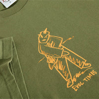 Evol Times T-Shirt - Army Green