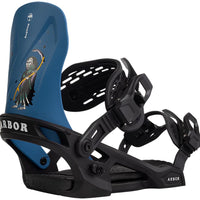 Fixation de snowboard Sapling - Kids 2025 - Black/Blue