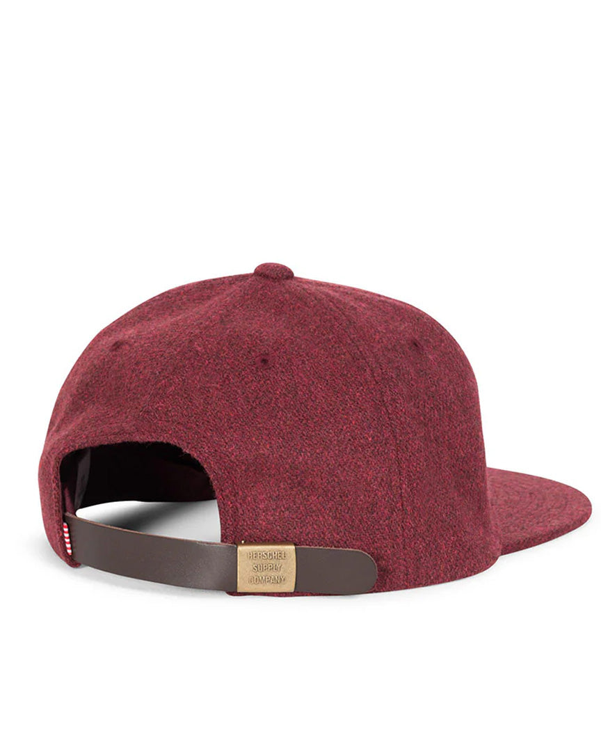 Casquette Harwood Wool - Windsor Wine