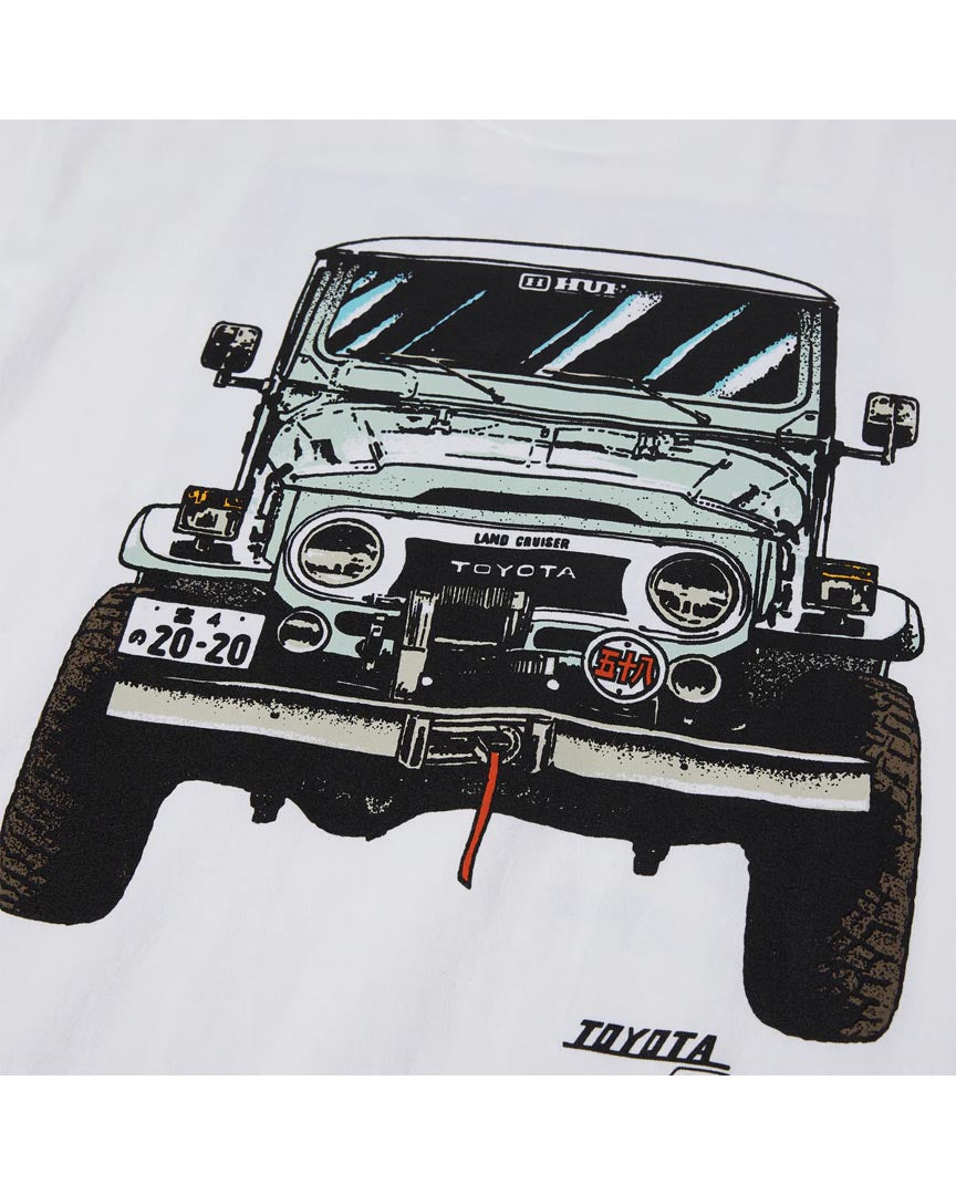 T-shirt Toyota Land Cruiser Sixties - White