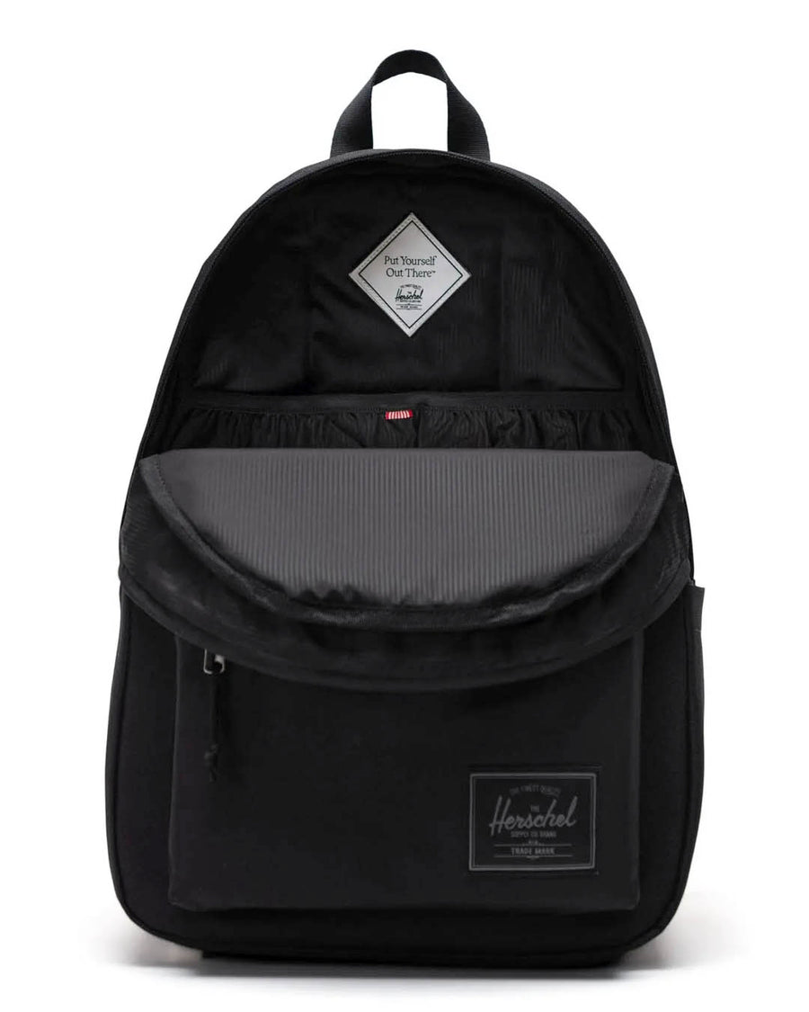 Herschel black grid backpack hotsell