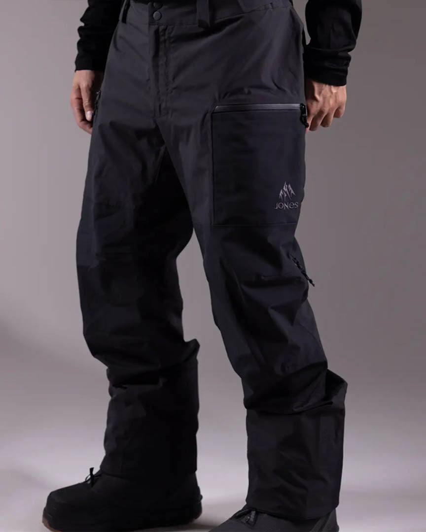 Mtn Surf Recycled Snow Pants - Stealth Black