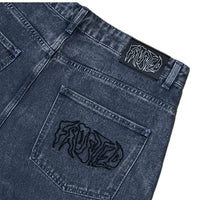 Wavy Jeans - Grey Blue