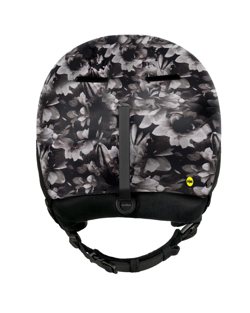 Icon Snow Mips (Fit System) Winter Helmet - Black Floral