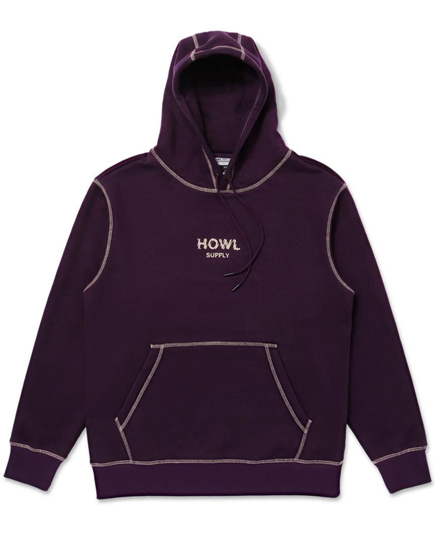 Cotton ouaté Dwr Hoody - Eggplant