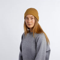 Tuque Harbor Rib Knit Fisherman - Heather Mustard