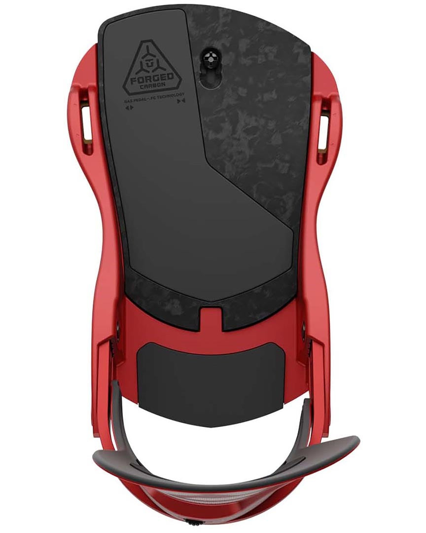 Atlas Pro Snowboard Bindings - Metallic Red 2025