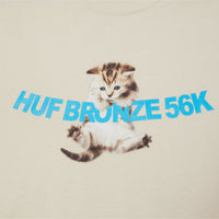 T-shirt Huf X Bronze Hang In There - Natural