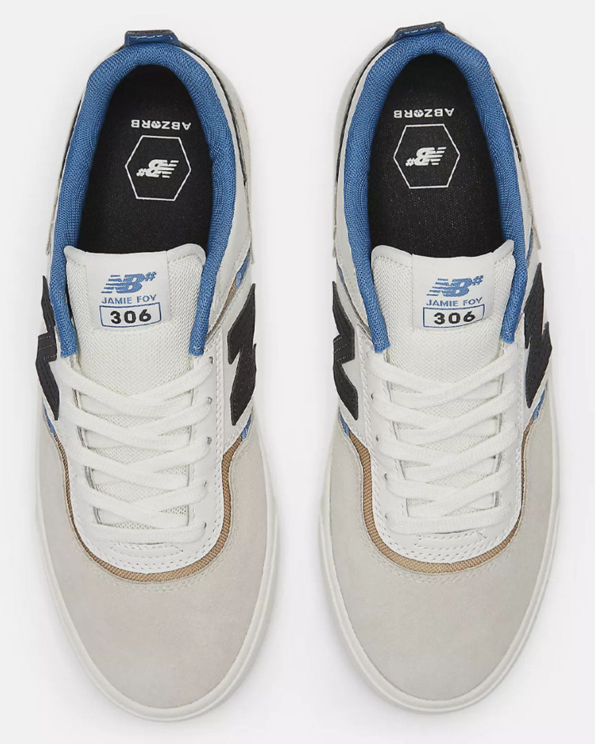 Numeric 306 Jamie Foy Shoes - Sea Salt/Blue