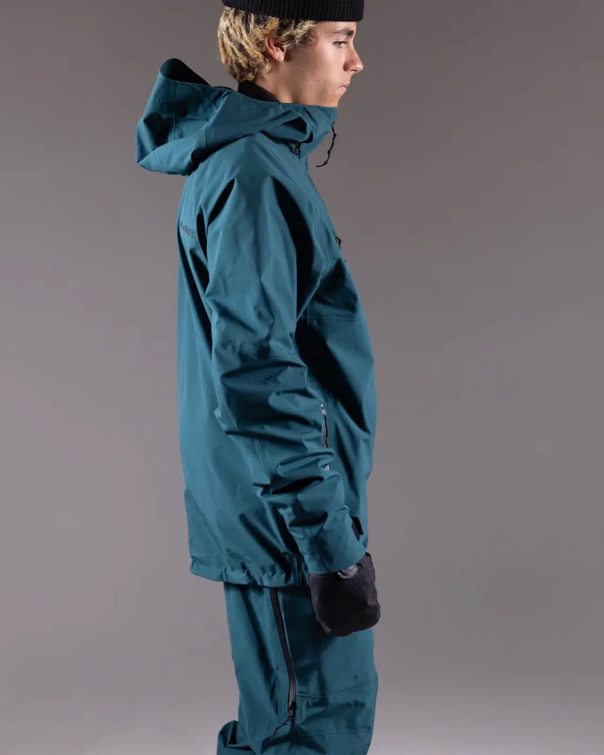 Shralpinist Stretch Recycled Winter Jacket - Pacific Teal