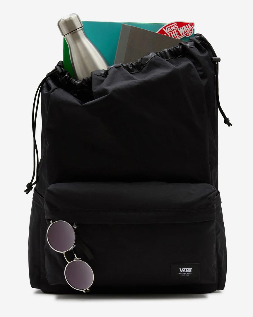 Old Skool Cinch Backpack - Black