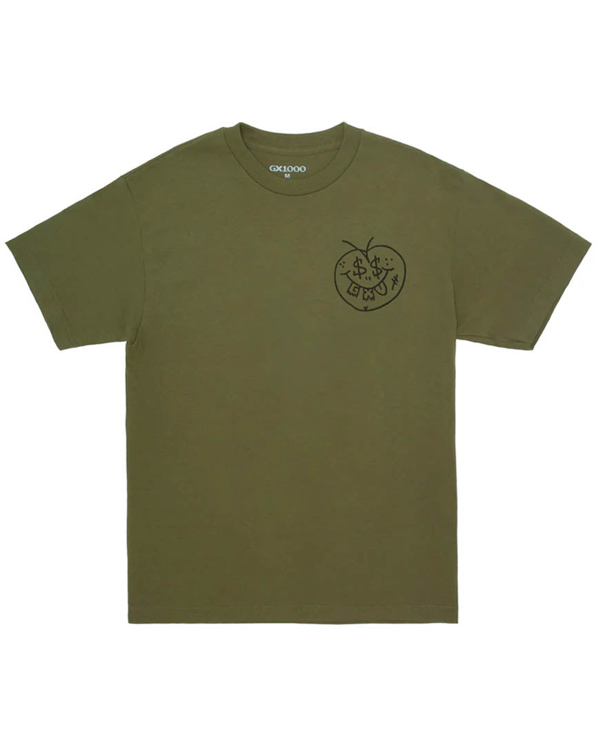 T-shirt Face Plant - Military Green