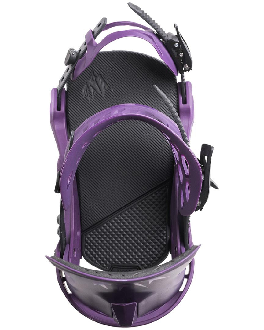 Equinox Womens Snowboard Bindings - Purple 2025