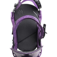 Equinox Womens Snowboard Bindings - Purple 2025