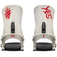 Fixation de snowboard Drive - Gray Red 2025