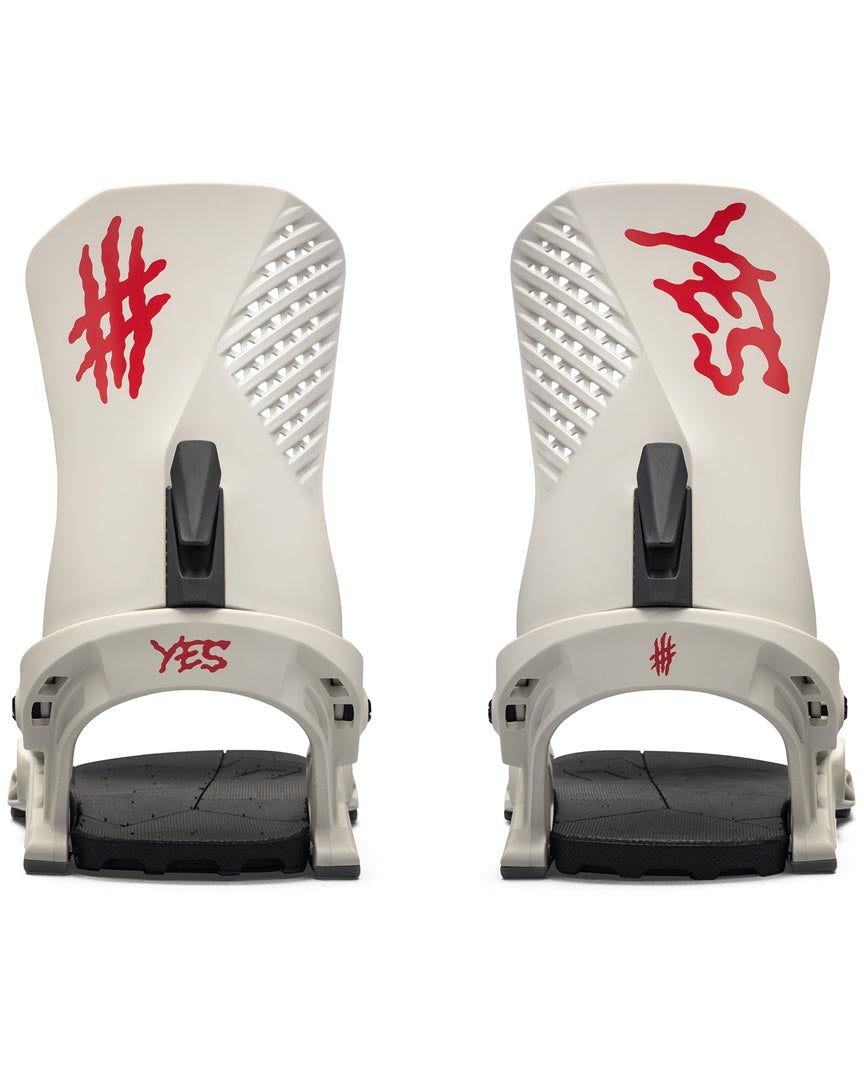 Fixation de snowboard Drive - Gray Red 2025