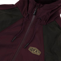 Insulated Track Winter Jacket - Oxblood