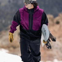 Mtn Surf Recycled Snow Bib - Stealth Black