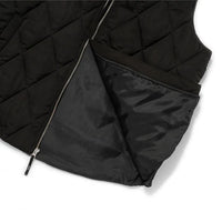 Semi-Puffy Vest - Black