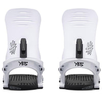 Ipo Snowboard Bindings - White 2025