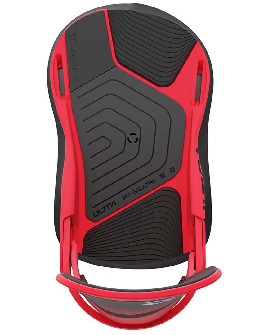 Fixation de snowboard Ultra - Hot Red 2025