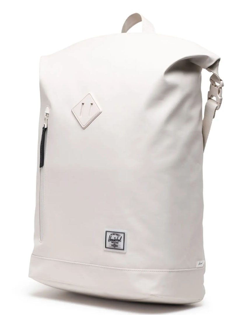 Roll Top | Weather Resistant Backpack - Moonbeam Tonal