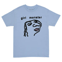 Girl Monster T-Shirt - Powder Blue