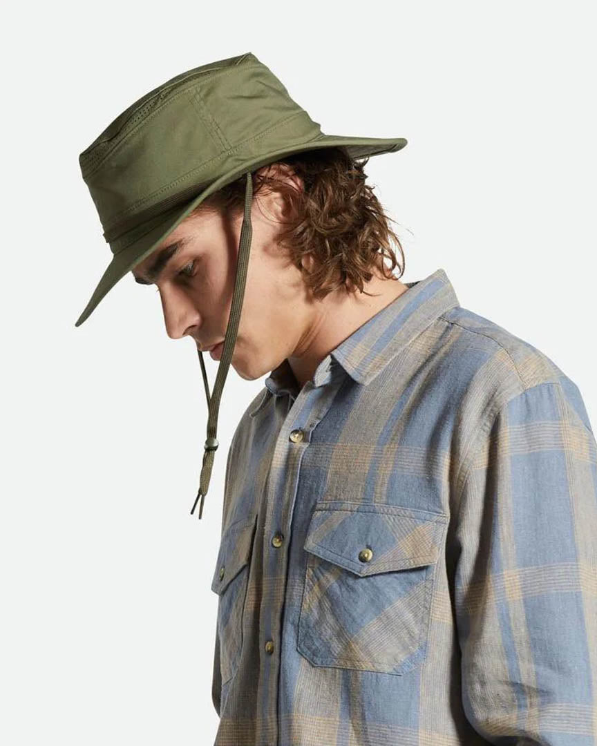 Coolmax Packable Safari Brim Hat - Olive Surplus