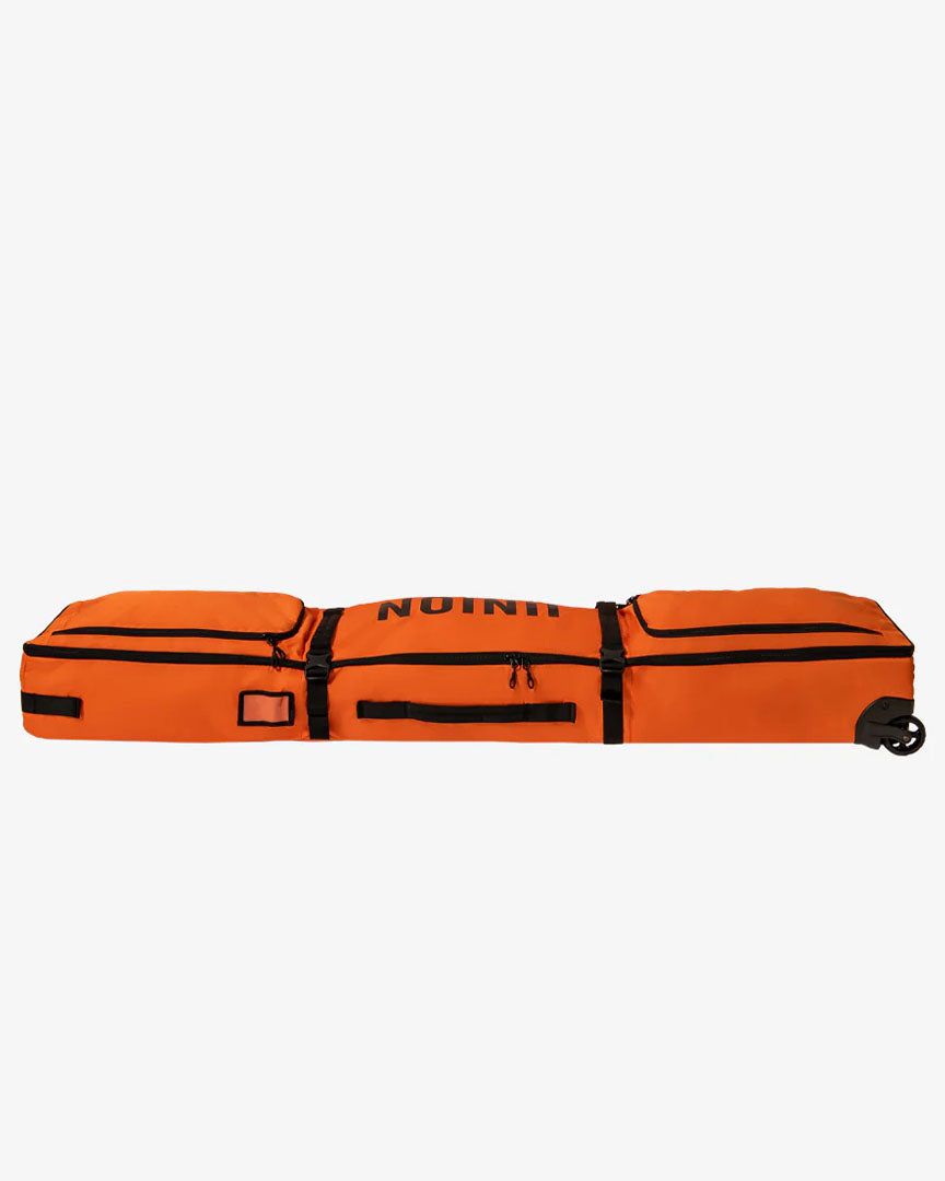 Wheeled Travel Snowboard Bag - Orange