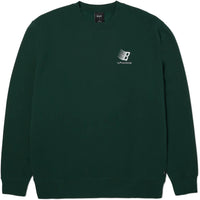 Huf X Bronze Crewneck Sweatshirt - Forest Green