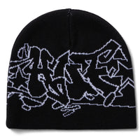 Tuque Outlines Skull - Black