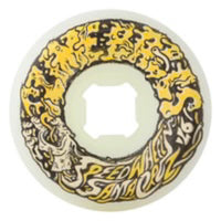 Vomit Mini Ii Skateboard Wheels - White Yellow