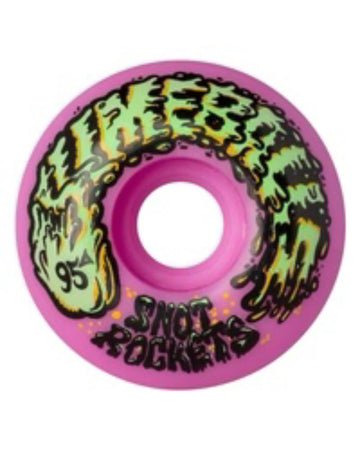 Snot Rockets Skateboard Wheels - Pastel Pink