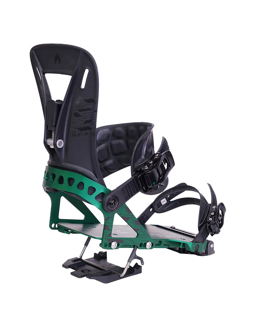 Surge St Splitboard Bindings - Green 2026