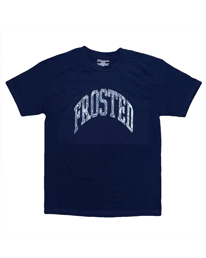 T-shirt Vintage Uni Logo - Navy