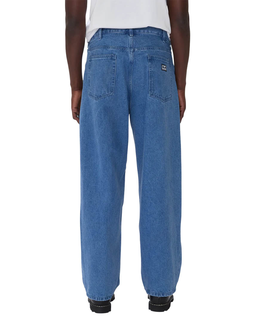 Bigwig Baggy Denim Jeans - Light Indigo