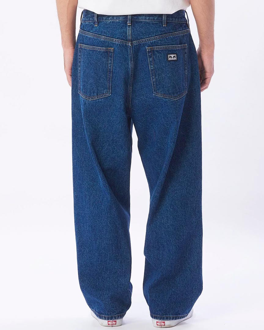 Bigwig Baggy Jeans - Stonewash Indigo – Boutique Adrenaline