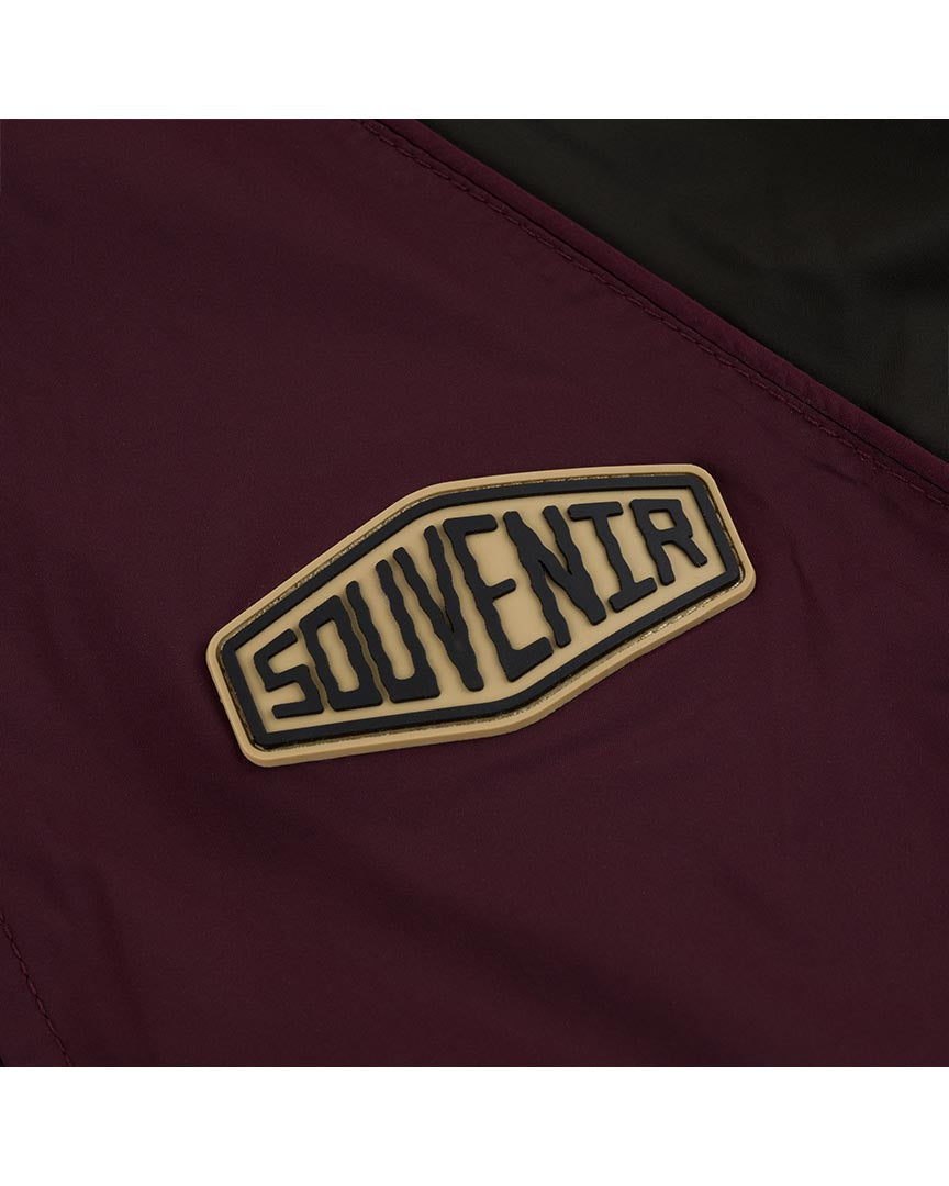 Insulated Track Winter Jacket - Oxblood