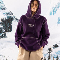 Cotton ouaté Dwr Hoody - Eggplant