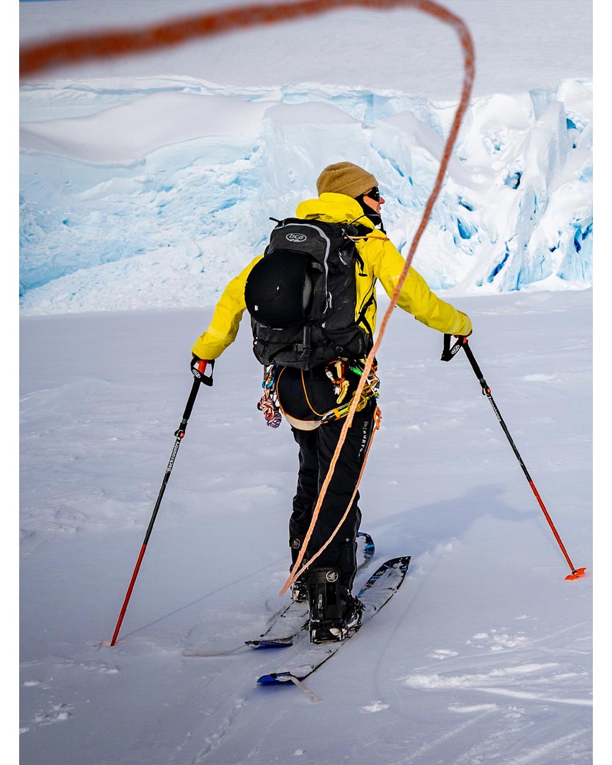 Batons splitboard Sceepter 4S Pole - Black/Orange