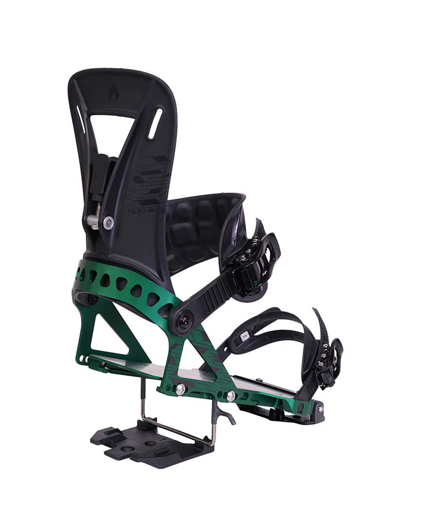 Surge St Splitboard Bindings - Green 2025