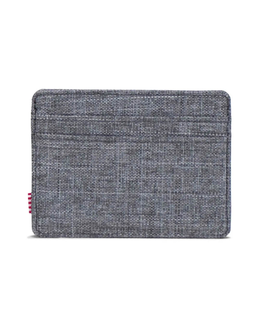 Porte-monnaie Charlie Cardholder - Raven Crosshatch