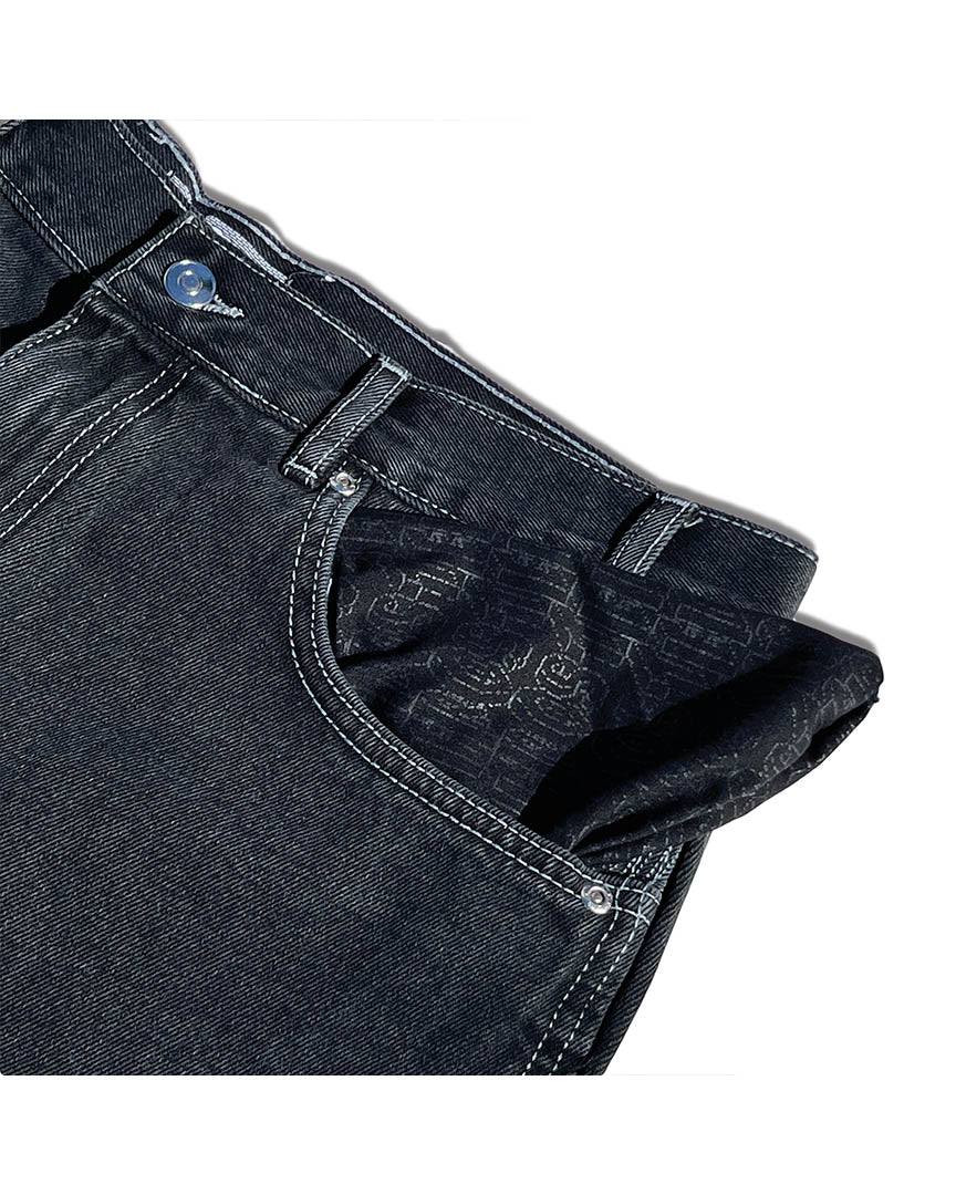 Short Cpu Jorts Baggy - Off Black