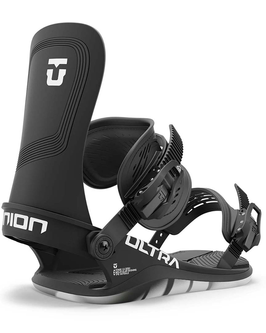 Ultra Snowboard Bindings - Black 2025