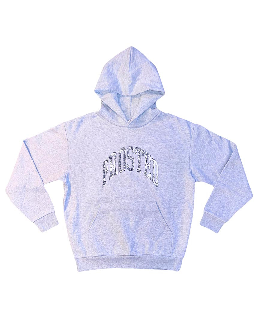 Hoodie Vintage Uni Logo - Ash Grey