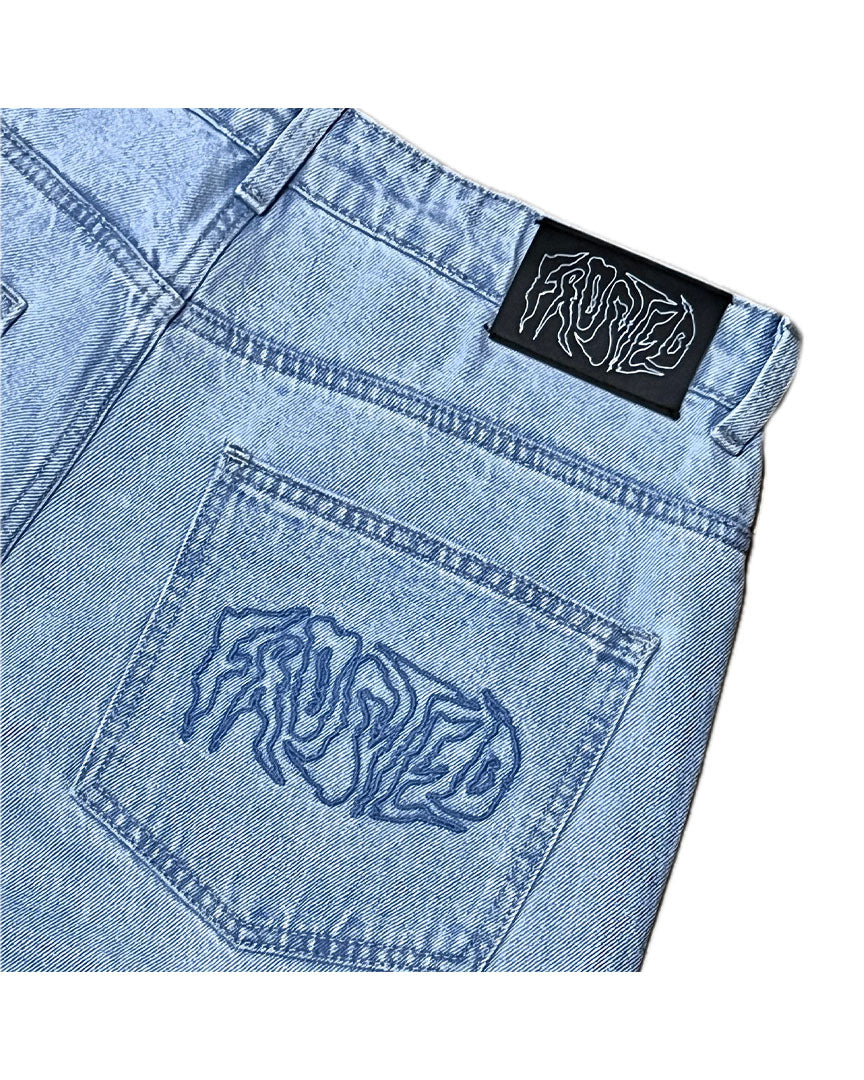 Wavy Jeans - Light Blue