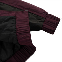 Insulated Track Winter Jacket - Oxblood