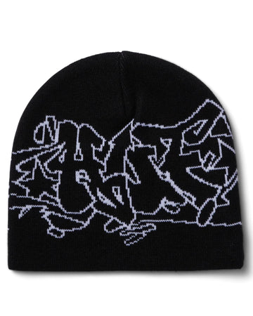 Tuque Outlines Skull - Black